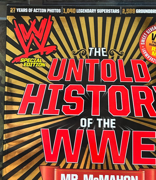 * WWE Magazine “The Untold History of the WWE” Special Edition