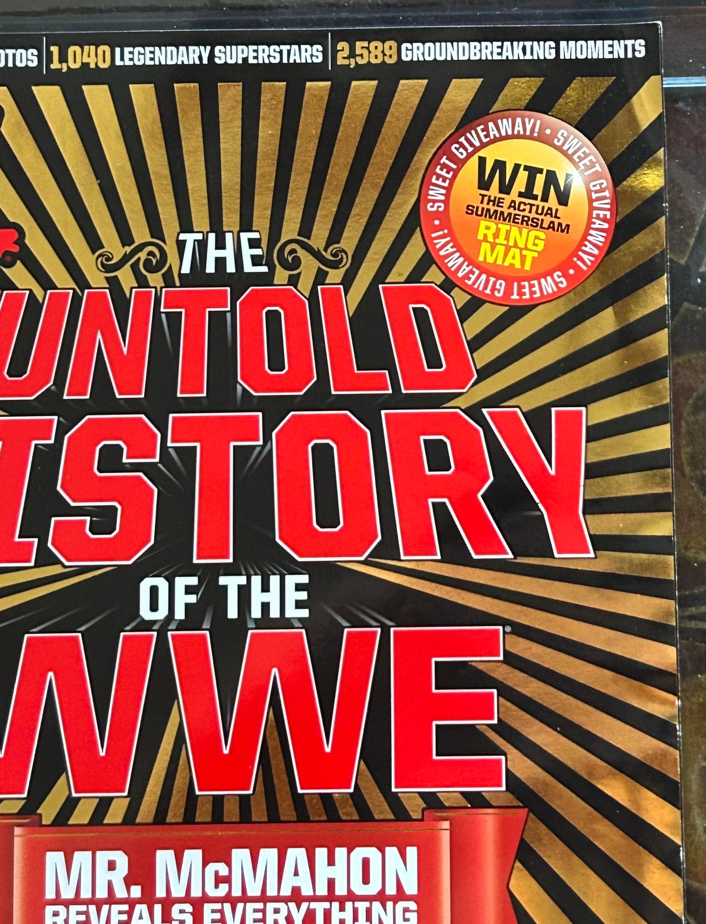 * WWE Magazine “The Untold History of the WWE” Special Edition