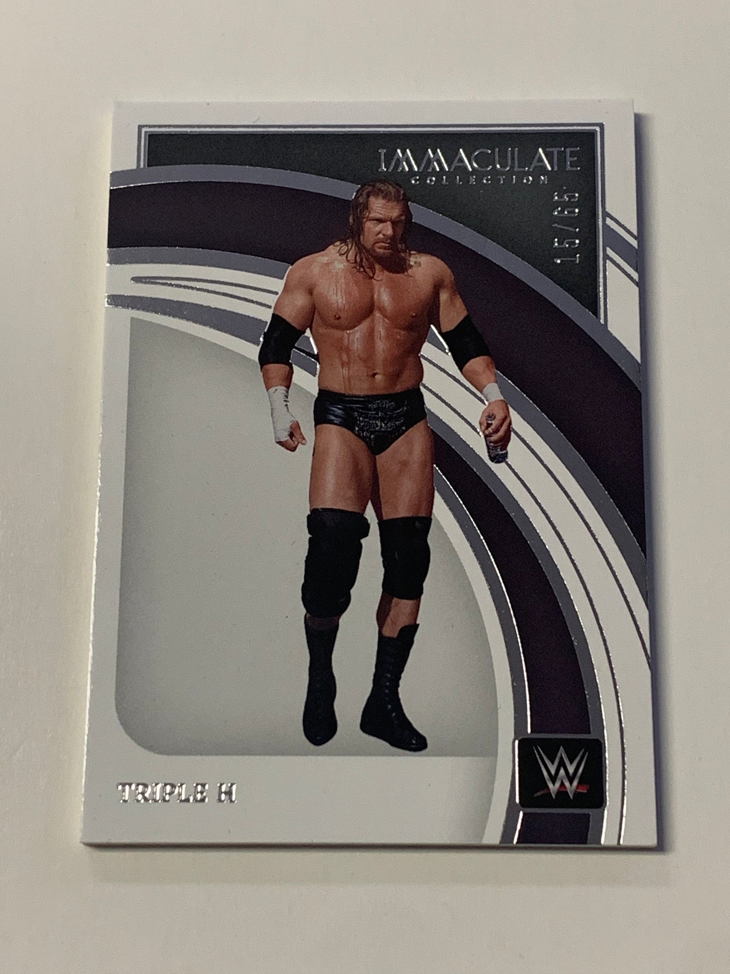 Triple H 2022 WWE Immaculate Collection Card #15/65