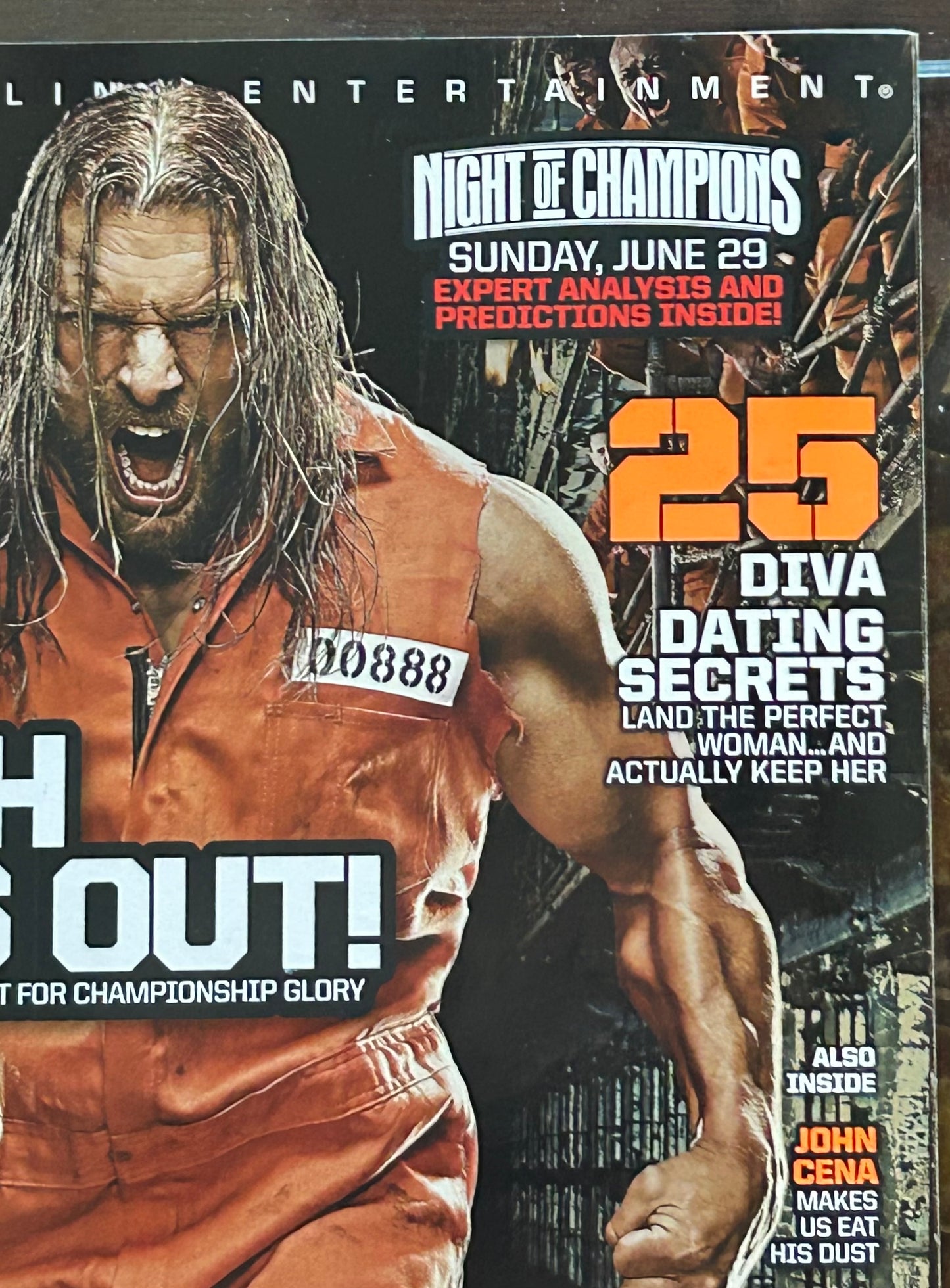 * WWE Magazine June 2008 (Triple H)