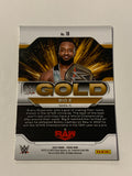 Big E 2022 WWE Prizm “Gold” Insert Card