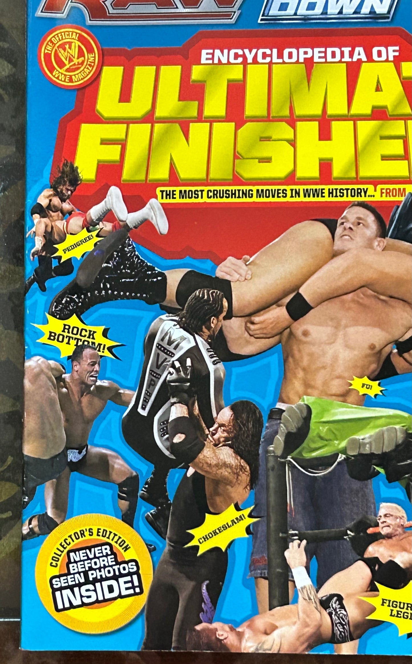* WWE Magazine “Encyclopedia of Ultimate Finishers 2008” Collector’s Edition