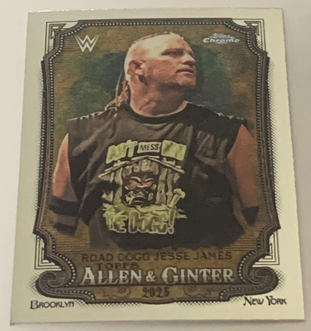 Road Dog 2025 WWE Topps Chrome Allen & Ginter Card