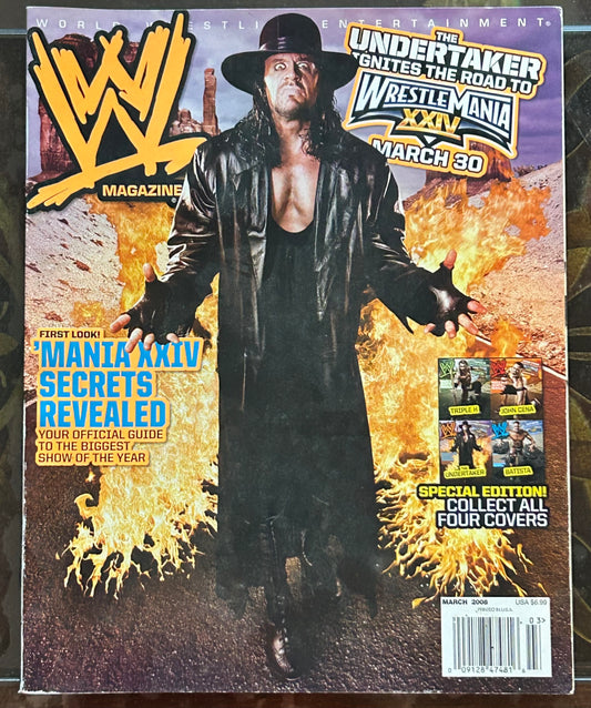 * WWE Magazine March 2008 (The Undertaker)