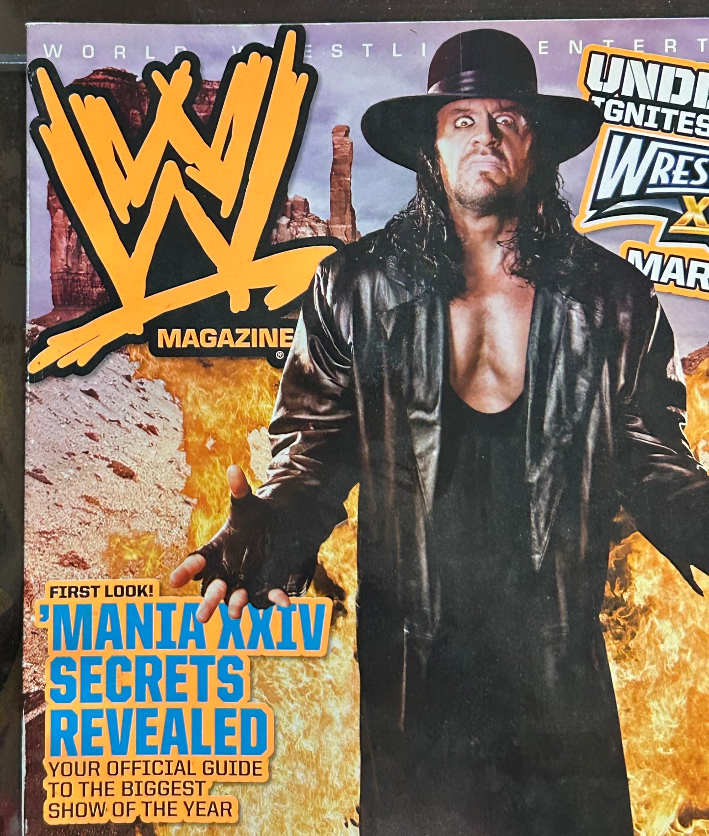 * WWE Magazine March 2008 (The Undertaker)