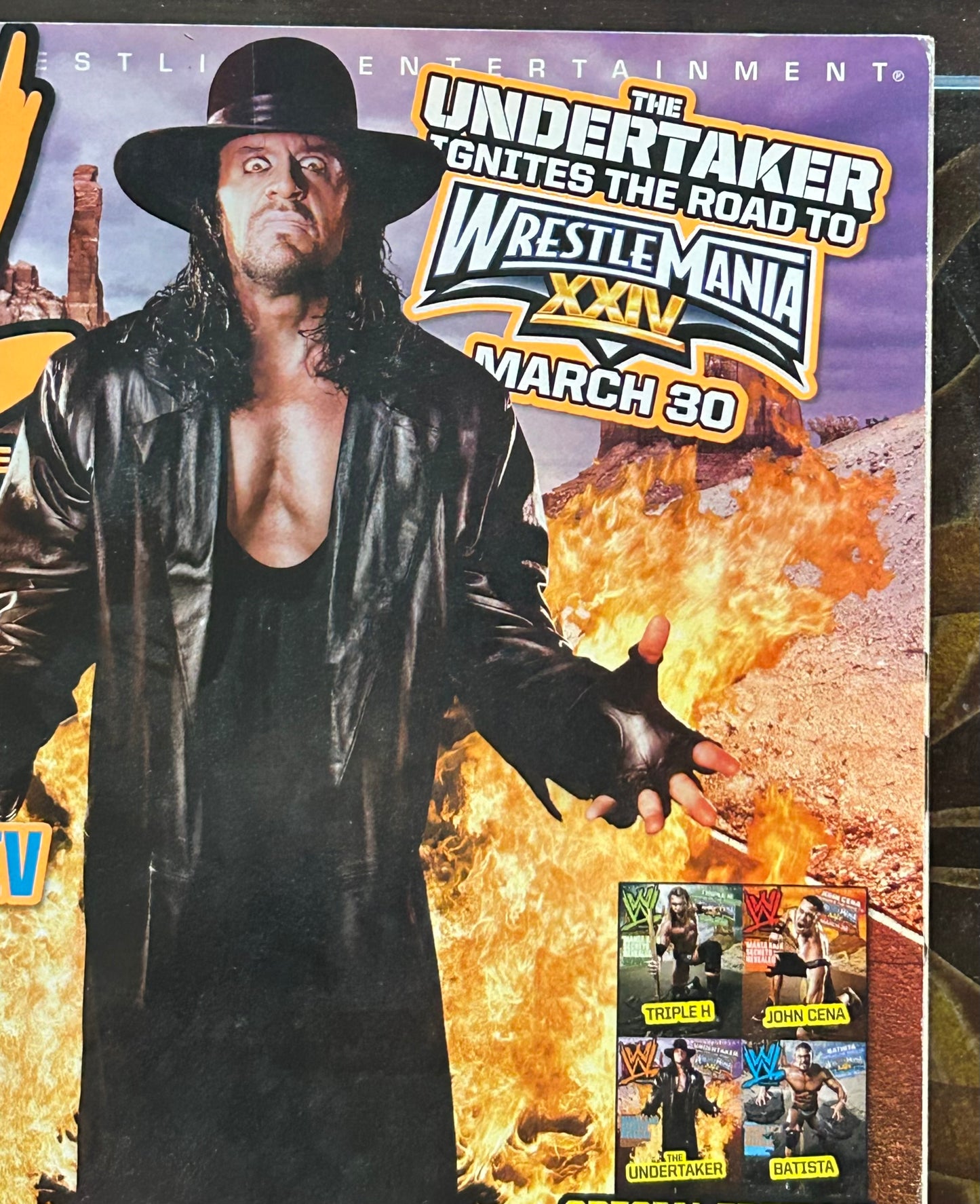 * WWE Magazine March 2008 (The Undertaker)