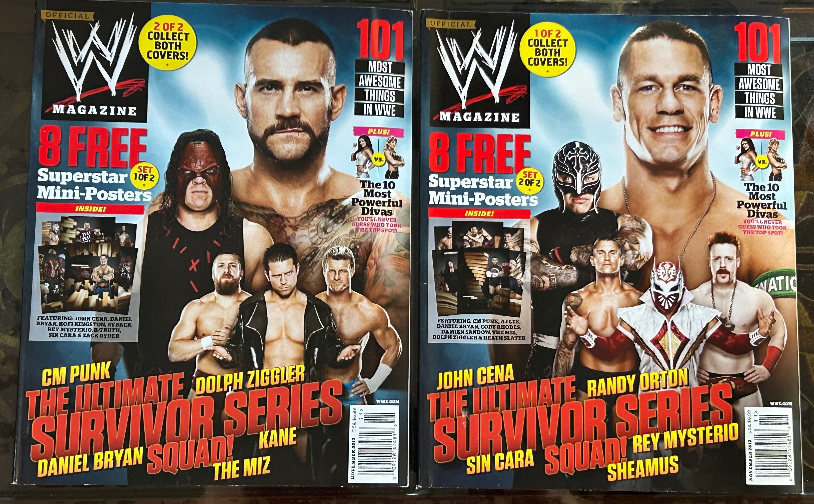 * WWE Magazine Nov 2012 (You get both Collectible Covers) – The ...