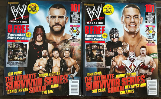* WWE Magazine Nov 2012 (You get both Collectible Covers)