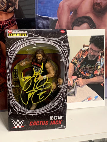 Castus Jack SIGNED WWE Mattel ECW Exclusive Elite Action Figure (Comes w/COA)