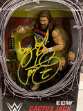 Castus Jack SIGNED WWE Mattel ECW Exclusive Elite Action Figure (Comes w/COA)