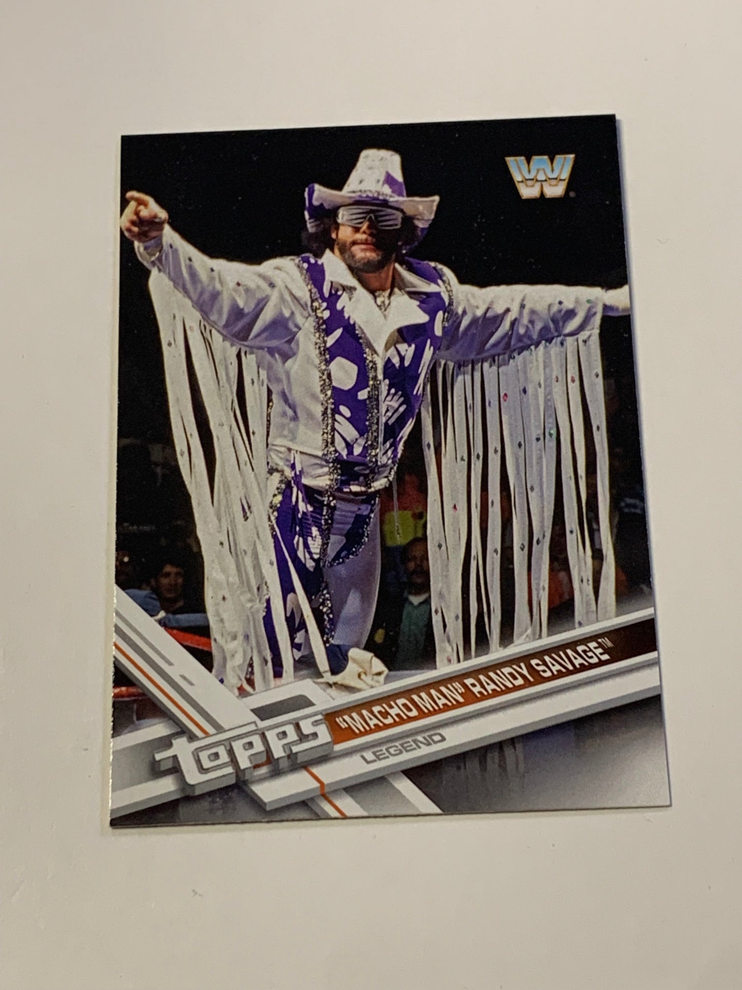 Macho Man Randy Savage 2017 WWE Topps Card