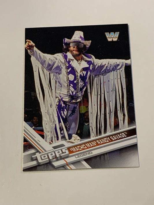 Macho Man Randy Savage 2017 WWE Topps Card