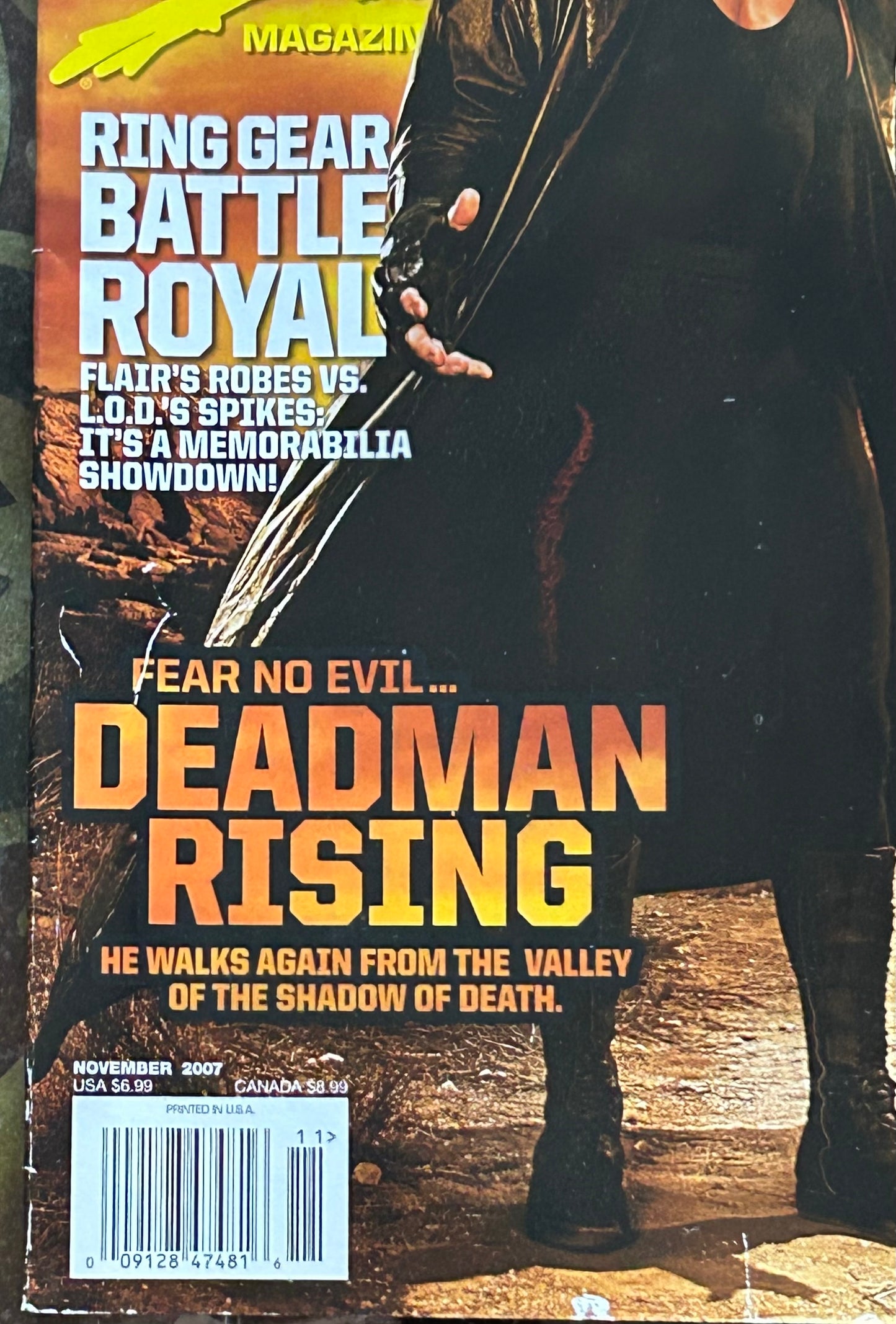 * WWE Magazine November 2007 (The Undertaker)