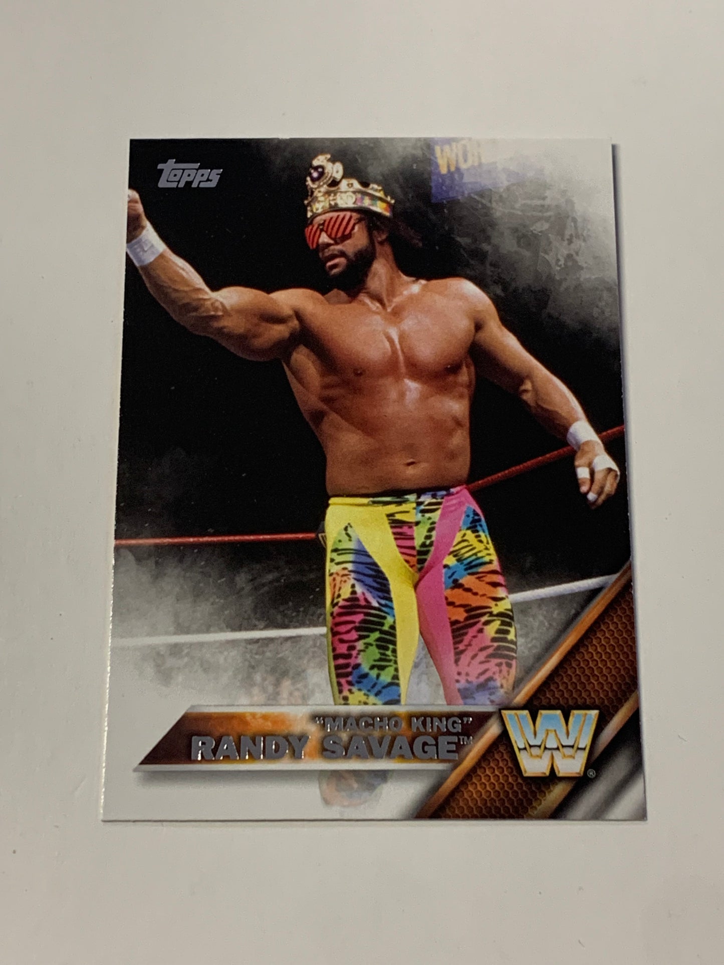 Macho Man Randy Savage 2016 WWE Topps Card
