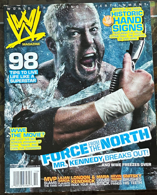 * WWE Magazine October 2007 (Mr Kennedy)