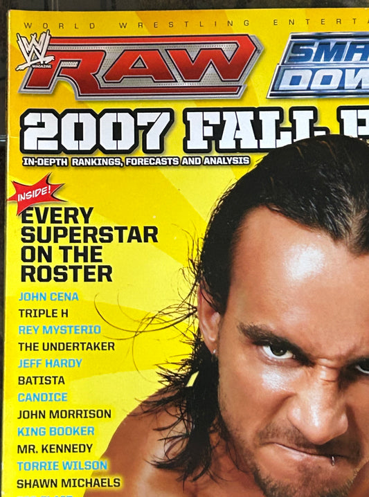 * WWE Magazine “2007 Fall Preview” (CM Punk)