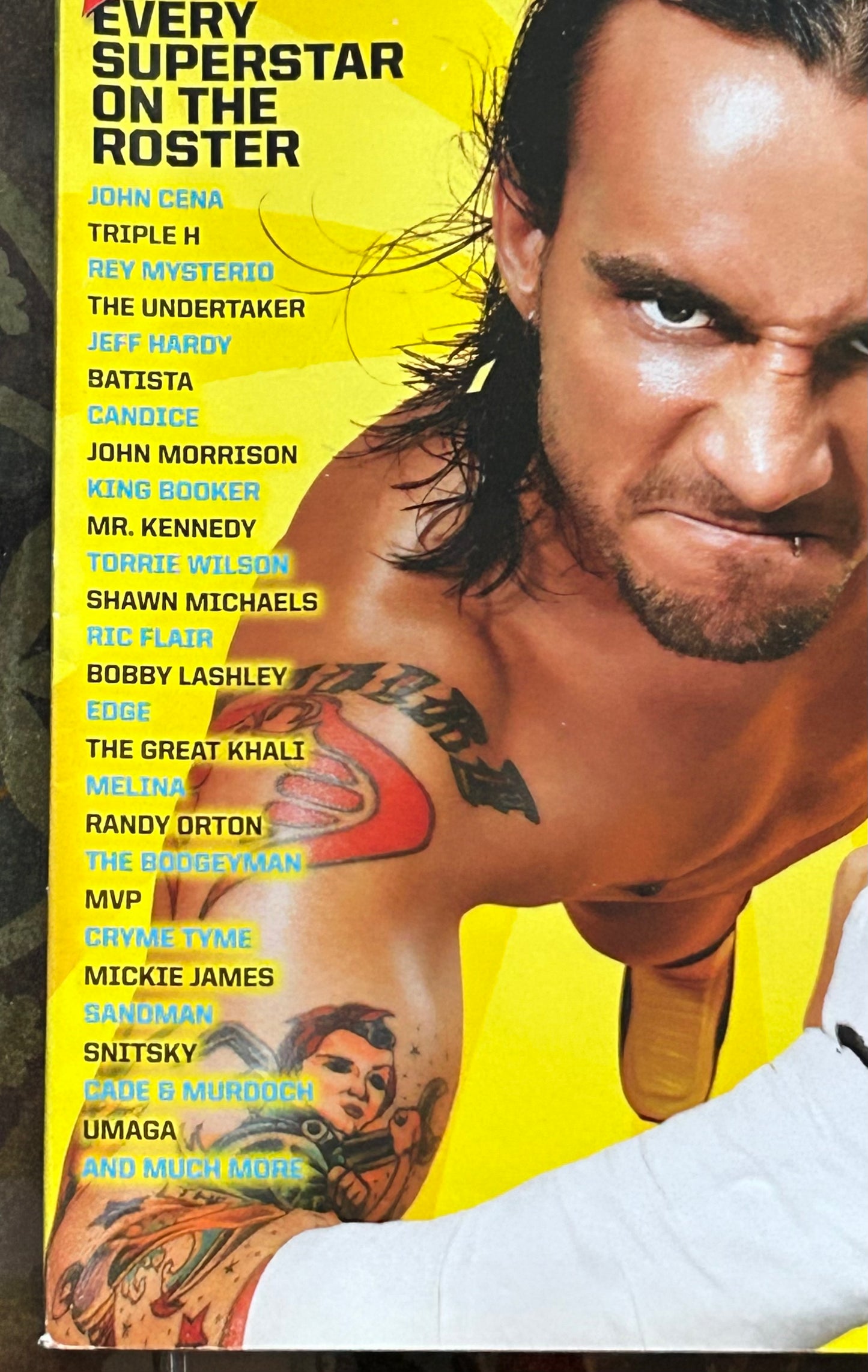 * WWE Magazine “2007 Fall Preview” (CM Punk)