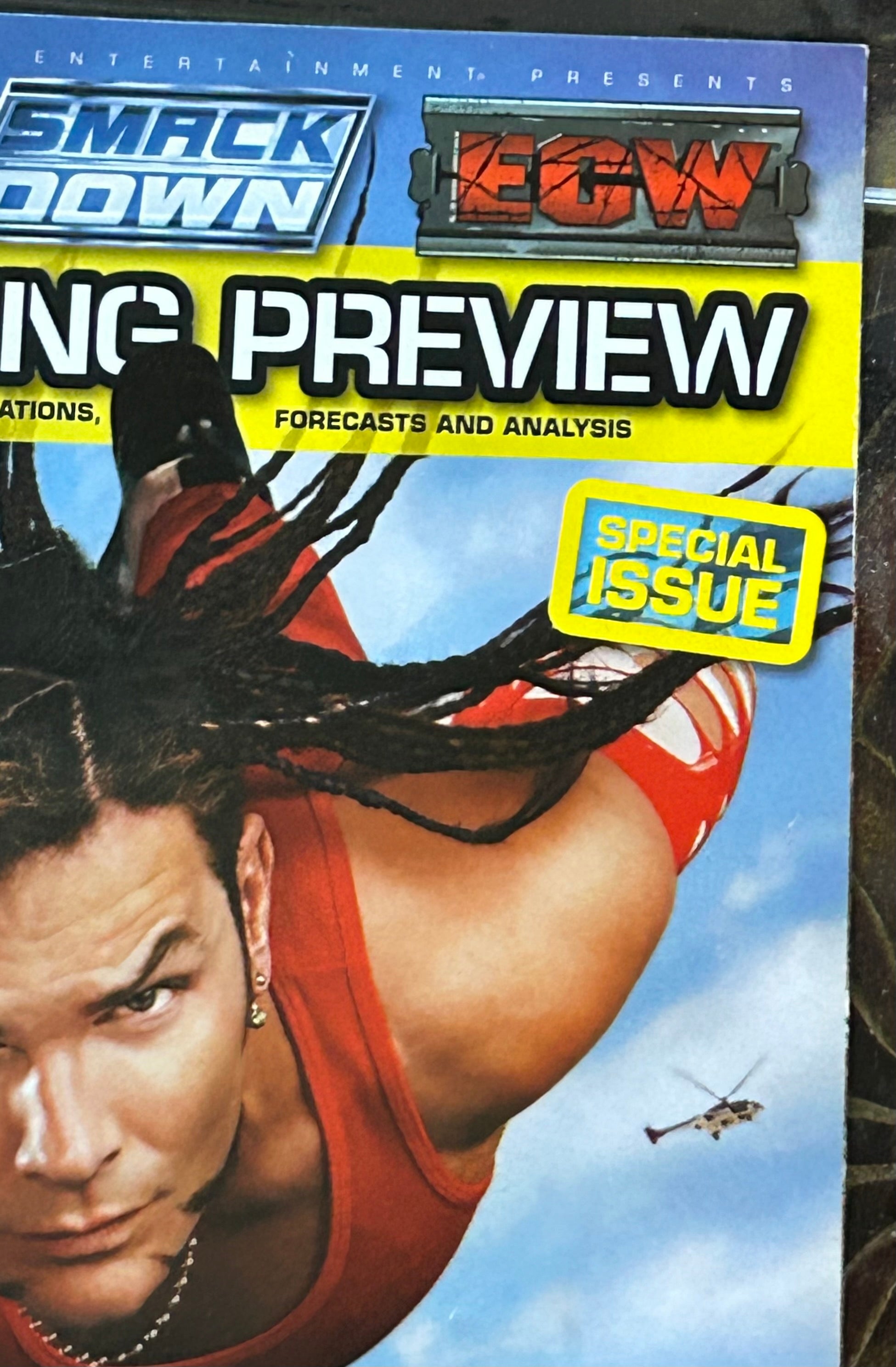 WWE Magazine “2007 Spring Preview” JEFF HARDY – The Wrestling Universe
