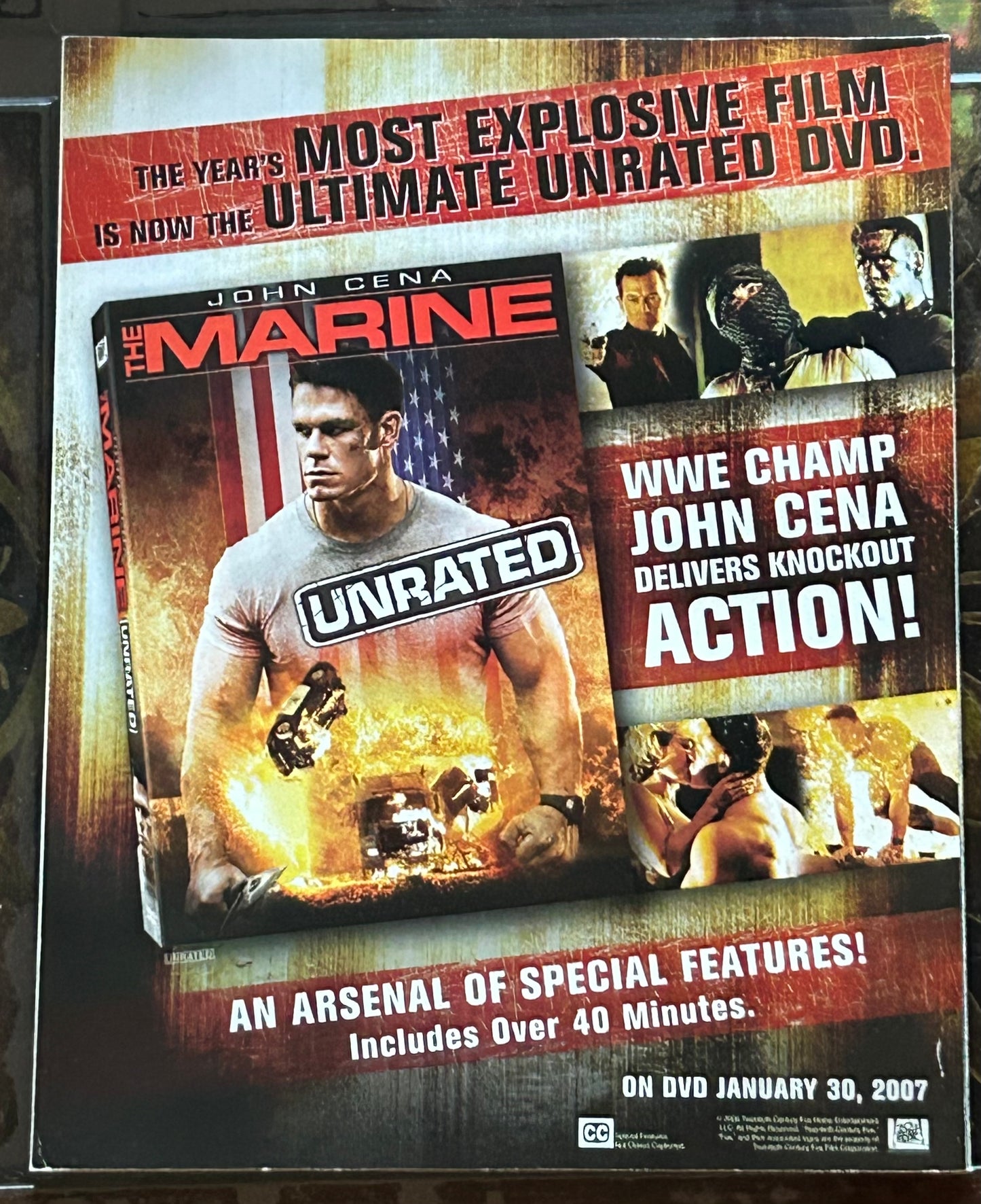 * WWE Magazine “2007 Spring Preview” JEFF HARDY