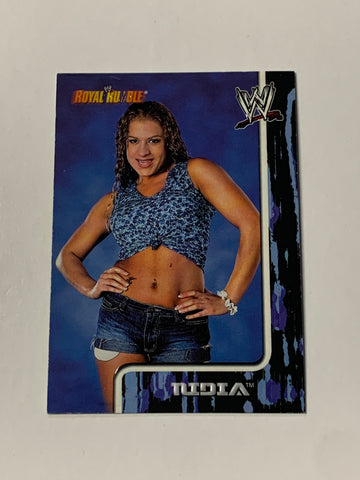 Nidia 2002 WWE Fleer ROOKIE Card