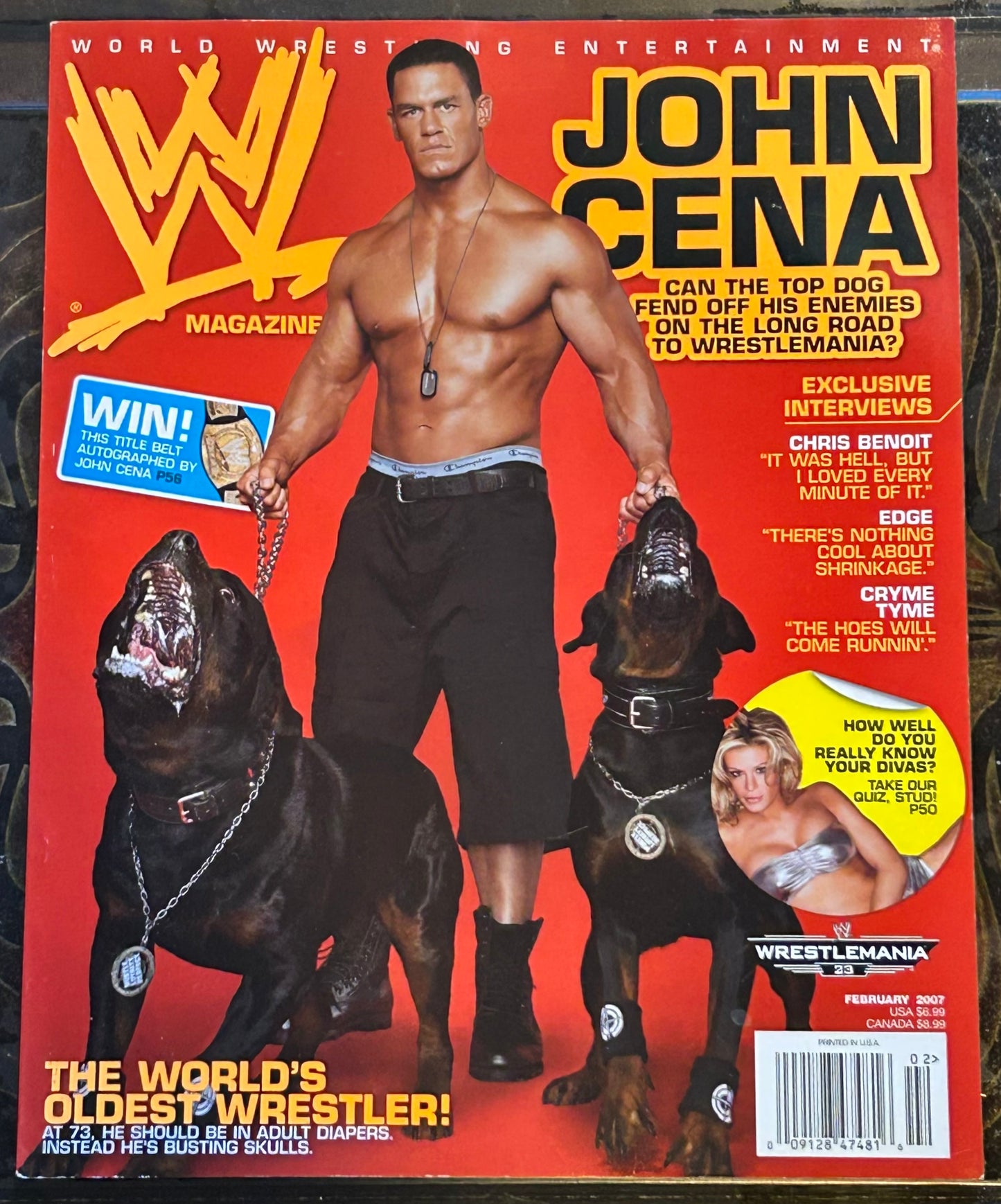 * WWE Magazine February 2007 (JOHN CENA)