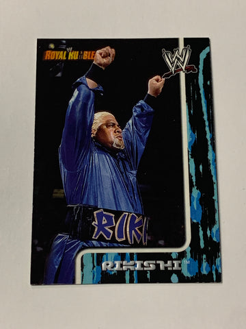 Rikishi 2002 WWE Fleer Card
