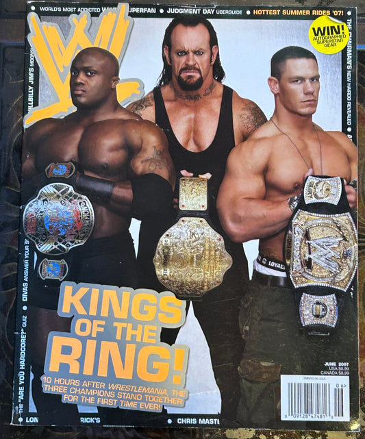 * WWE Magazine June 2007 (Cena, Lashley, Undertaker)