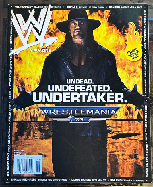 * WWE Magazine April 2007 (The Undertaker)