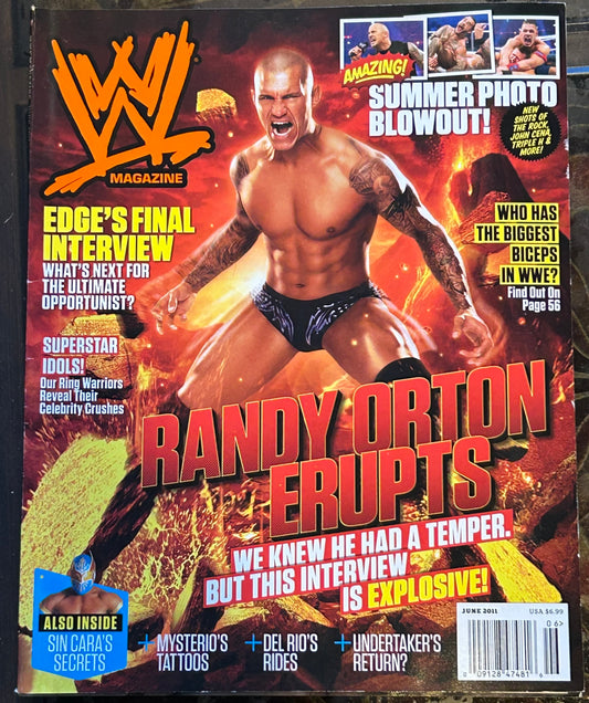 * WWE Magazine June 2011 (Randy Orton)