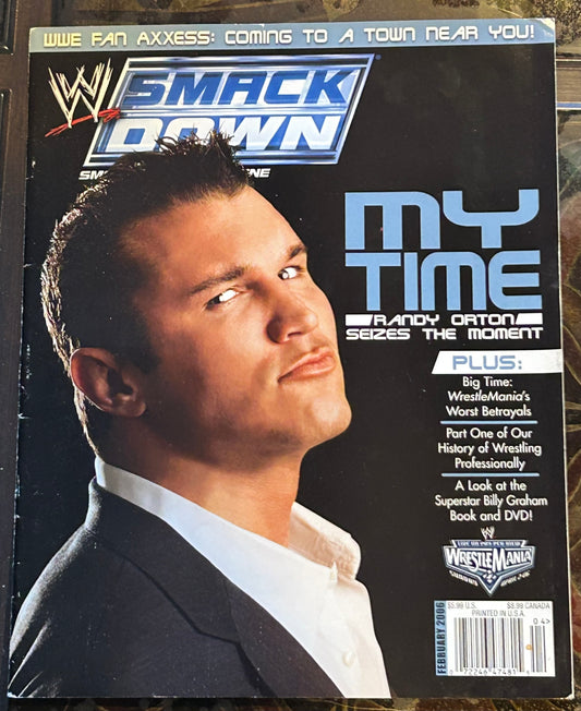 * WWE Smackdown Magazine February 2006 (Randy Orton)