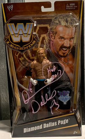 DDP Diamond Dallas Page SIGNED WWE Mattel Legends Elite Action Figure (Comes w/COA)