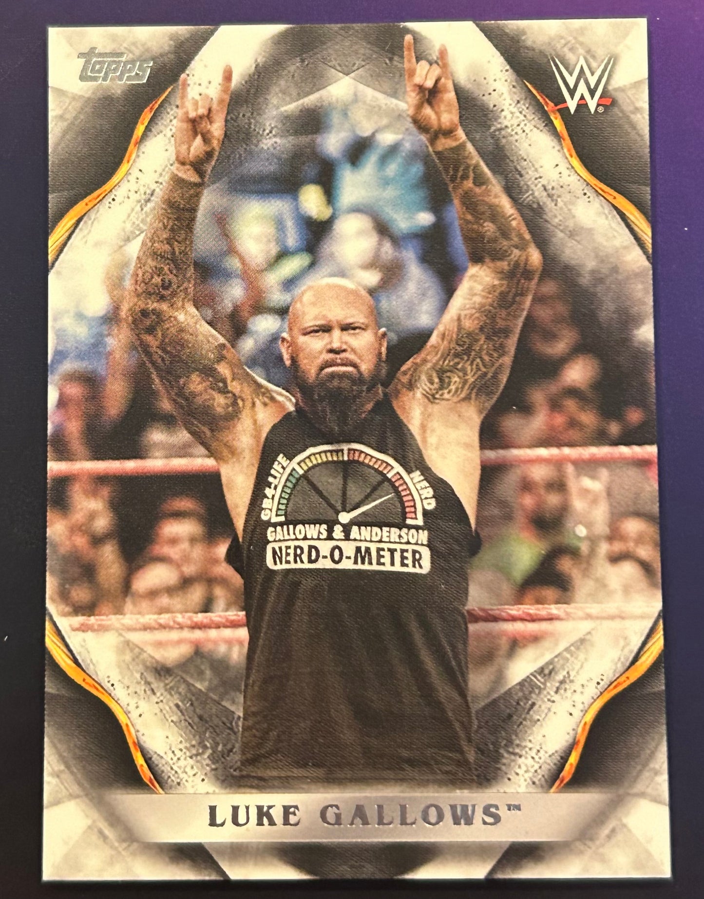 * Luke Gallows 2019 Topps Undisputed Card