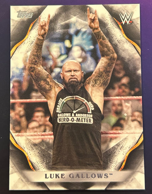 * Luke Gallows 2019 Topps Undisputed Card
