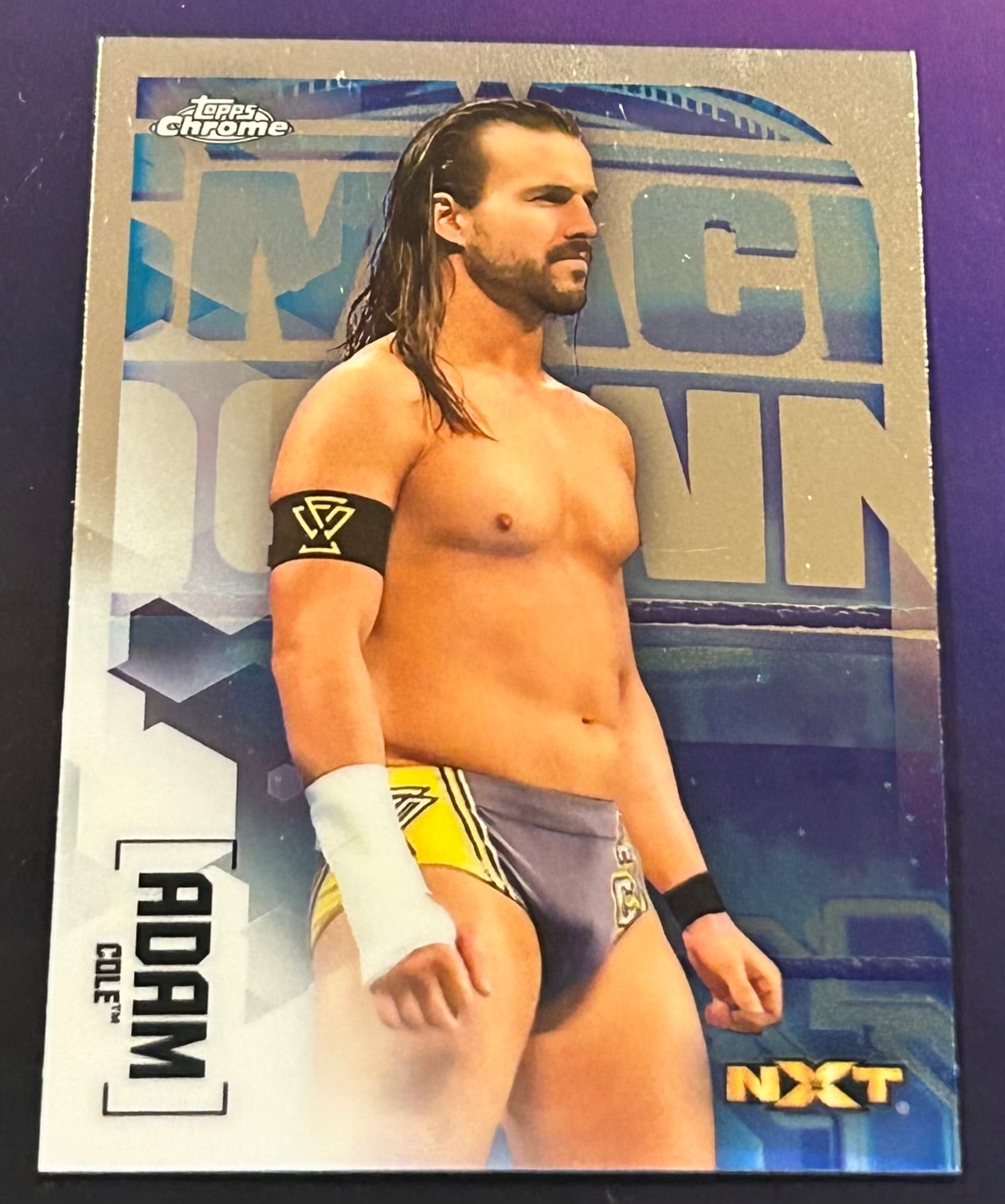 * Adam Cole 2020 NXT WWE Topps Chrome Card