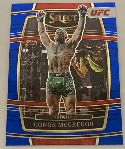 Conor McGregor 2022 UFC Panini Select Card
