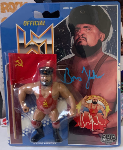 Boris Zhukov SIGNED Epic Toys (Hasbro Style) Action Figure (Comes w/COA)