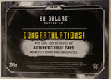 Bo Dallas 2017 WWE Topps Undisputed Authentic Relic Card #95/199 (Uncle Howdy)!!!