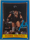 Demolition Ax SIGNED 1987 Topps “Rinside Action” Card (Comes w/COA)!!!