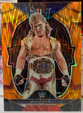 Shawn Michaels HBK 2023 WWE Panini Select Orange Wave Refractor Card