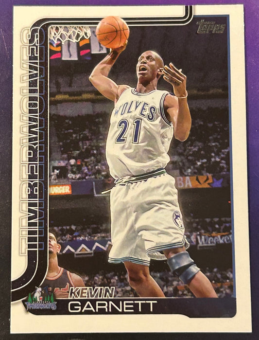 * Kevin Garnett 2025-26 Topps NBA Card TIMBERWOLVES