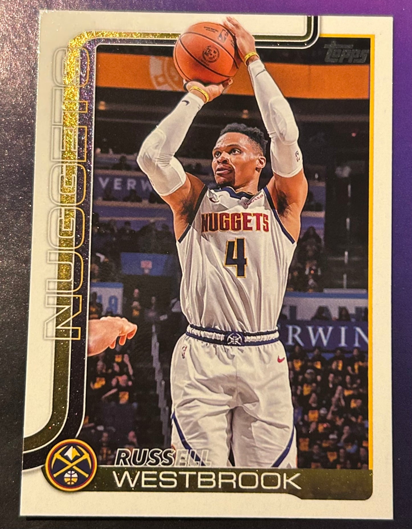 * Russell Westbrook 2025-26 Topps NBA Card NUGGETS