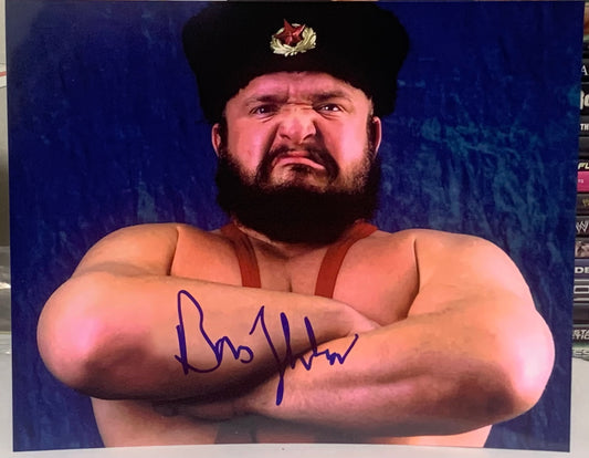 Boris Zhukov Signed 8x10 Color Photo (Comes w/COA)