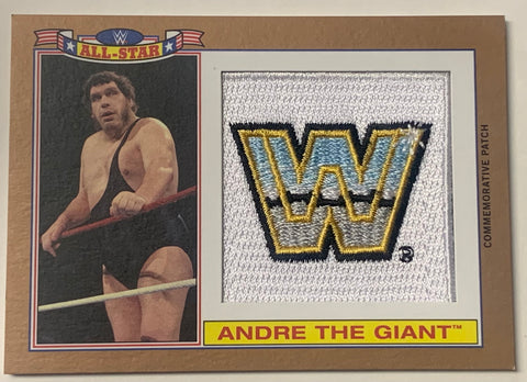 Andre The Giant 2016 WWE Topps Heritage Commemorative All-Star Patch Card #93/99 (Only 99 Made)!!!