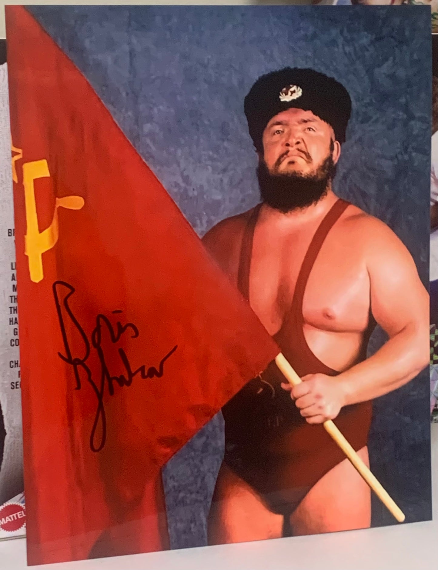 Boris Zhukov Signed 8x10 Color Photo (Comes w/COA)