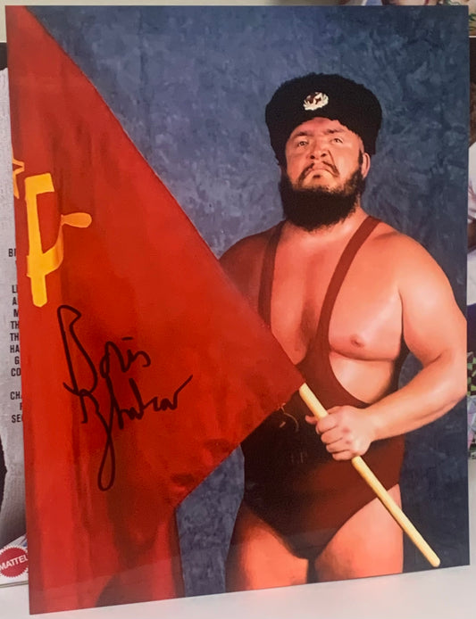 Boris Zhukov Signed 8x10 Color Photo (Comes w/COA)