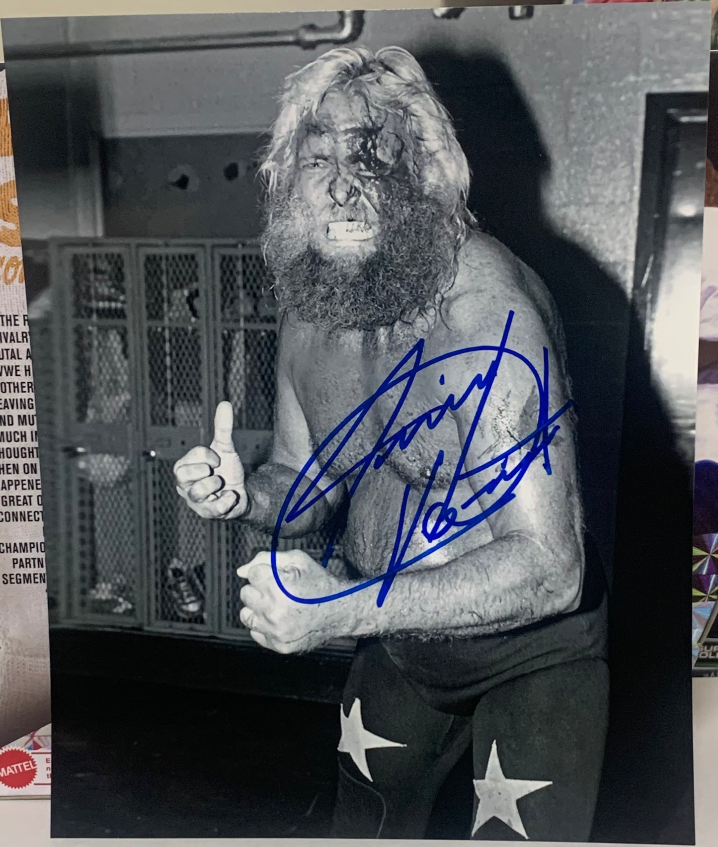 Jimmy Valiant Signed 8x10 Classic Photo (Comes w/COA)