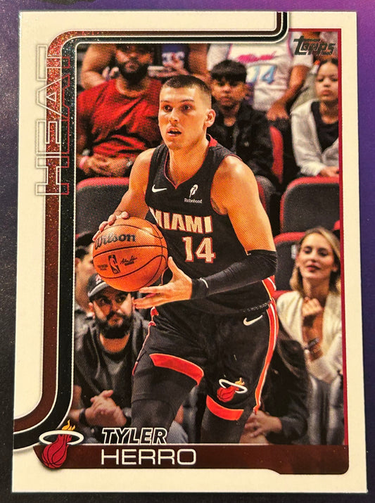 * Tyler Herro 2025-26 Topps NBA Card MIAMI HEAT