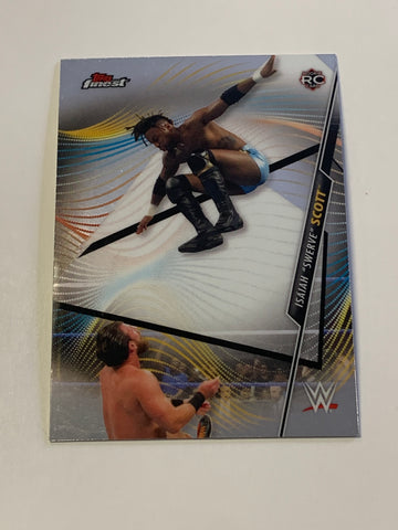 Swerve Strickland 2020 WWE NXT Topps Finest ROOKIE Card AEW