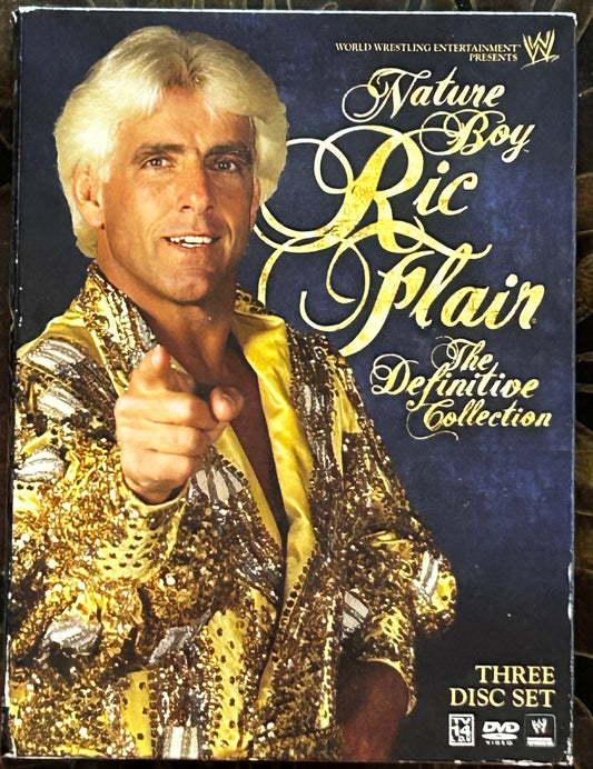 * WWE DVD “Nature Boy Ric Flair, The Definitive Collection” (3- Disc Set)