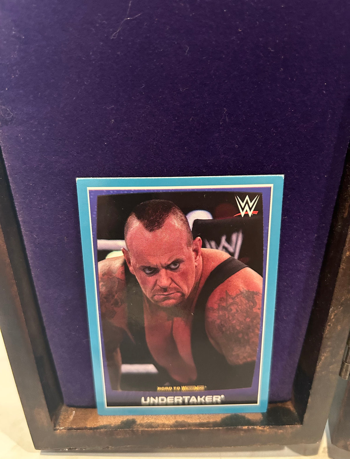 + WWE DVD “Undertaker, The Streak 21-1 Coffin Box Set) 5-Disc Set w/Exclusive Card)